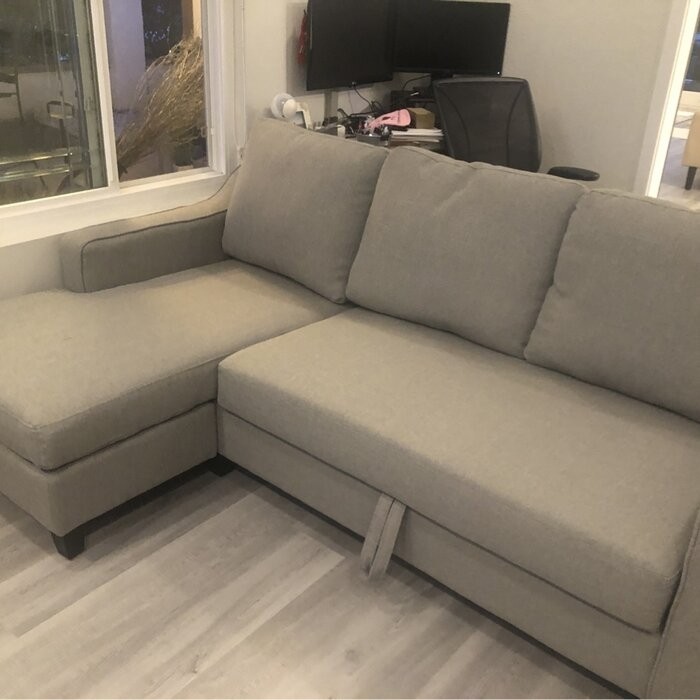Nostrand 82" Wide Left Hand Facing Sleeper Sofa & Chaise