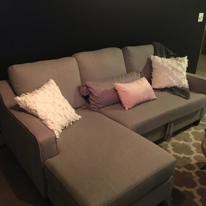 Nostrand 82" Wide Left Hand Facing Sleeper Sofa & Chaise