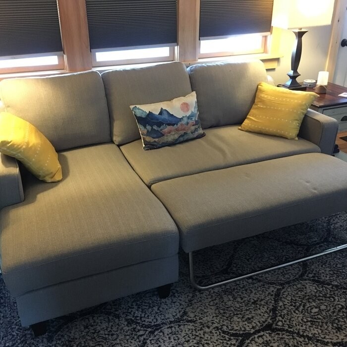 Nostrand 82" Wide Left Hand Facing Sleeper Sofa & Chaise