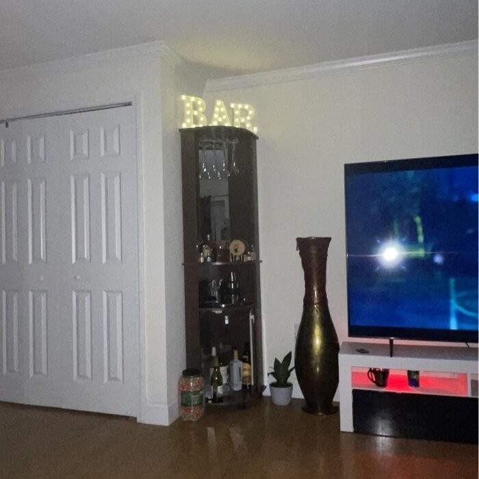 Oblak Corner Bar Cabinet