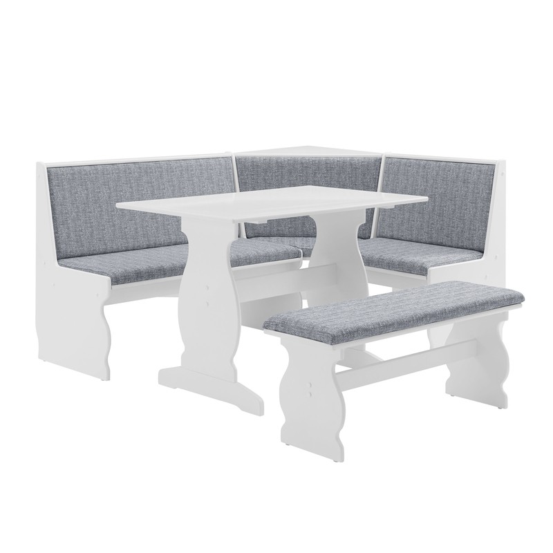 Olivia 5 - Person Breakfast Nook Dining Set