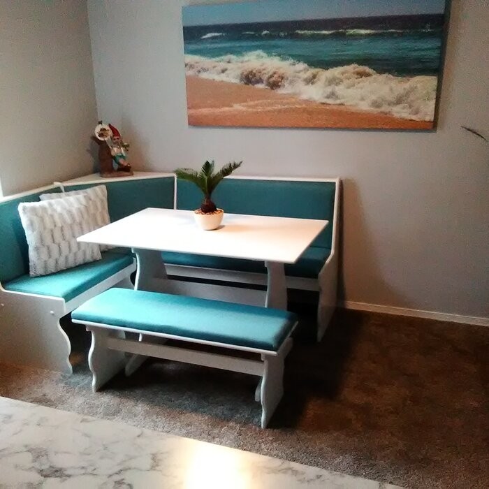 Olivia 5 - Person Breakfast Nook Dining Set