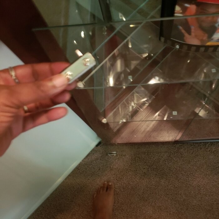 Olivian 26'' Wide Mirrored Back Curio Cabinet with Lighting