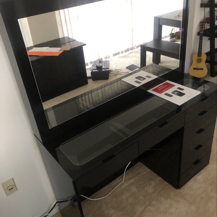 Orellana 47.3'' Wide Vanity with Mirror