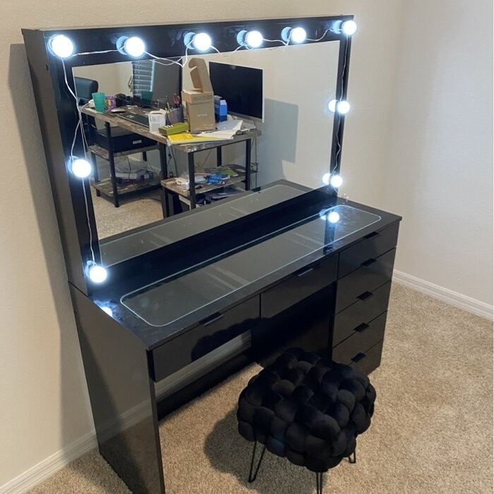 Orellana 47.3'' Wide Vanity with Mirror