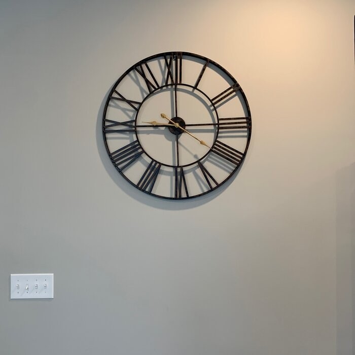 Oversized Eisenhauer Wall Clock