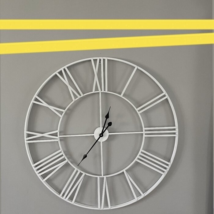 Oversized Eisenhauer Wall Clock