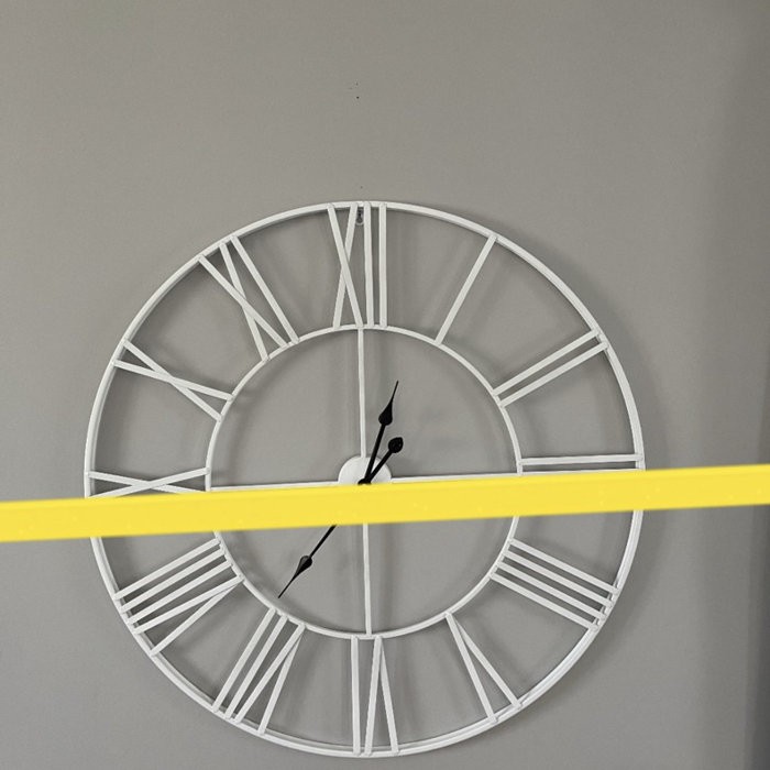 Oversized Eisenhauer Wall Clock