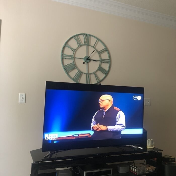 Oversized Eisenhauer Wall Clock