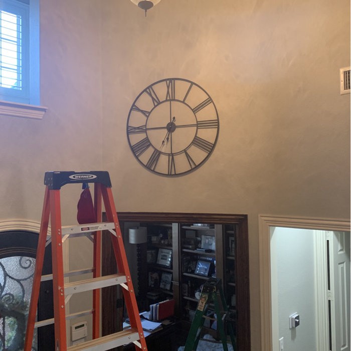 Oversized Eisenhauer Wall Clock