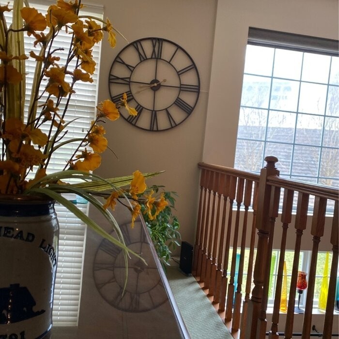 Oversized Eisenhauer Wall Clock