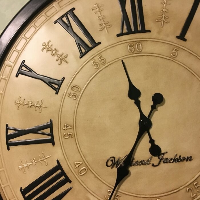 Oversized Hovis Wall Clock