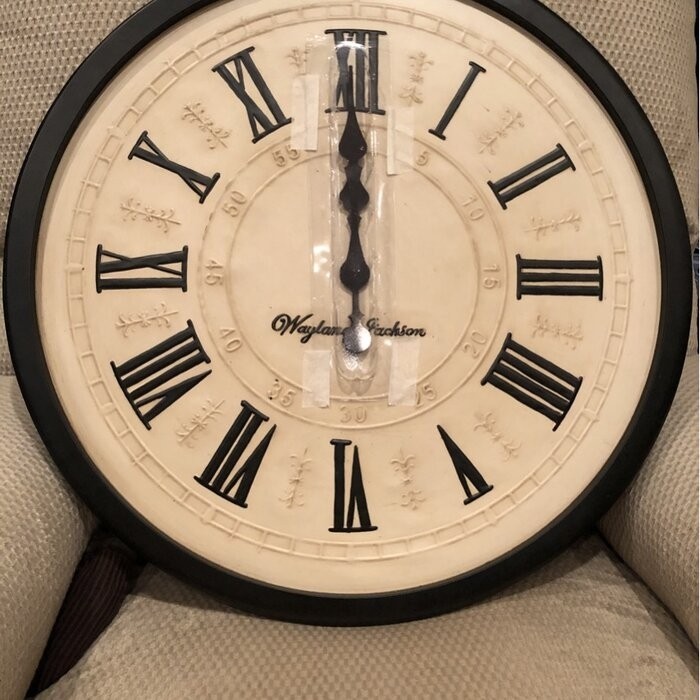 Oversized Hovis Wall Clock