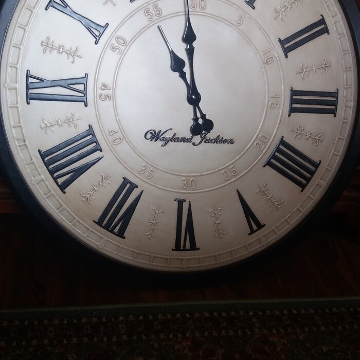 Oversized Hovis Wall Clock