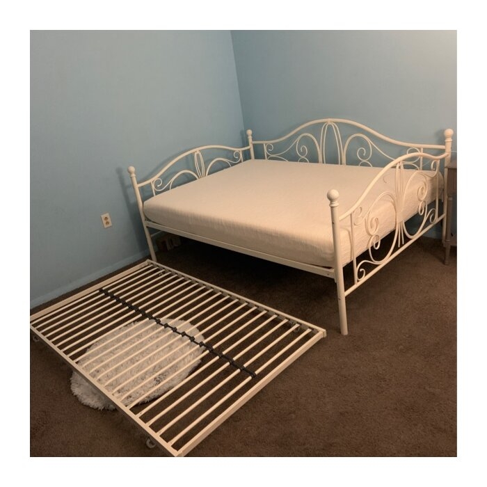 Pattonsburg Metal Daybed with Trundle