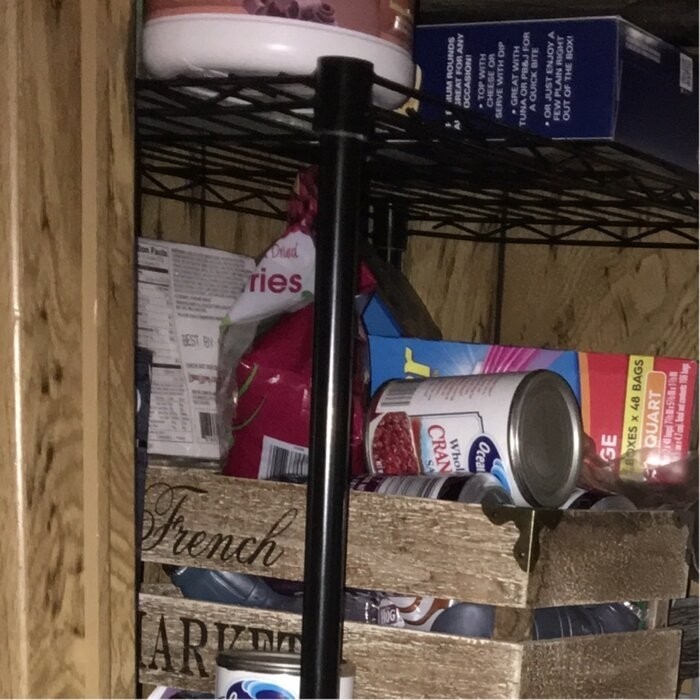 Pershore 61" H x 21" W x 13.8" D 5-Layer Wire Shelving Unit