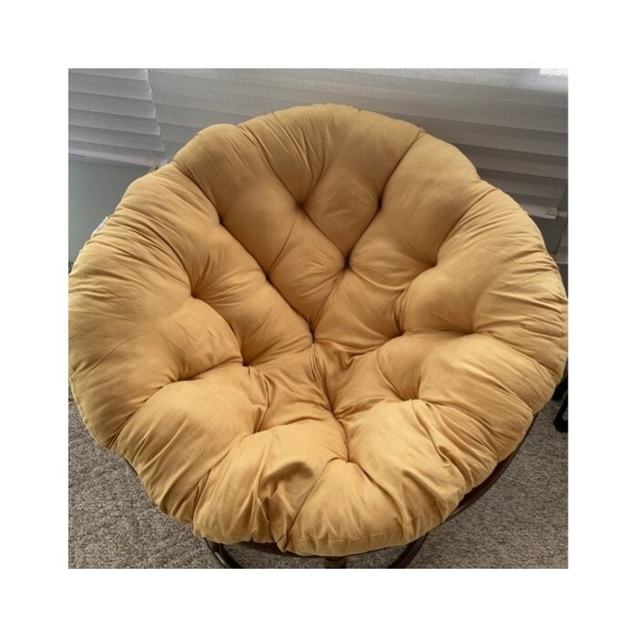 Pettis 42'' Wide Tufted Papasan Chair