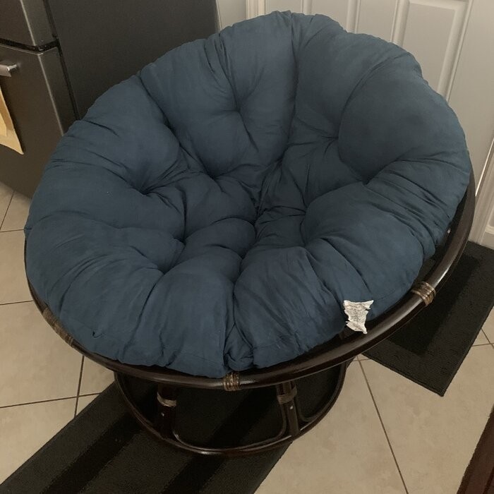 Pettis 42'' Wide Tufted Papasan Chair