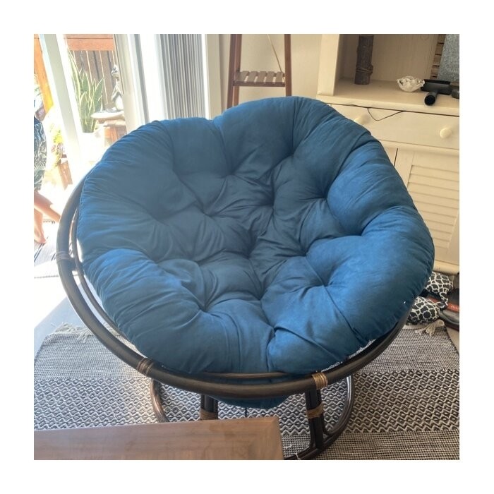 Pettis 42'' Wide Tufted Papasan Chair