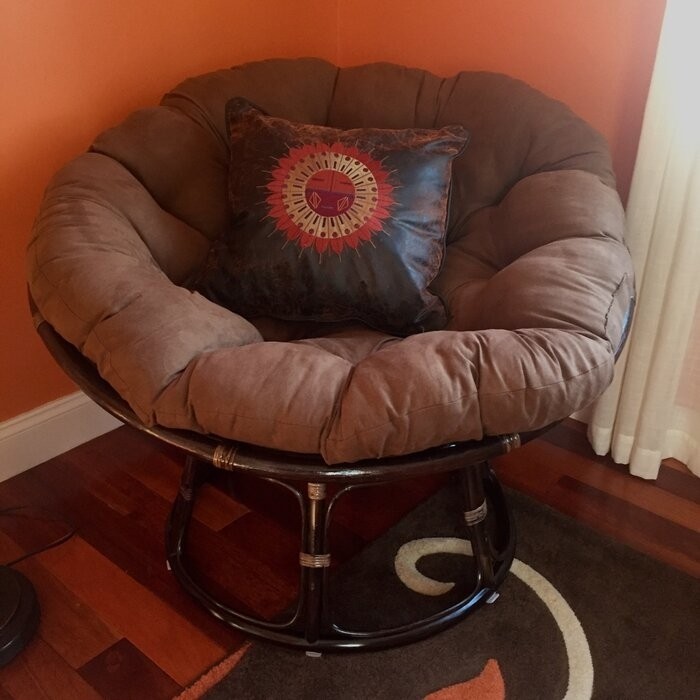 Pettis 42'' Wide Tufted Papasan Chair