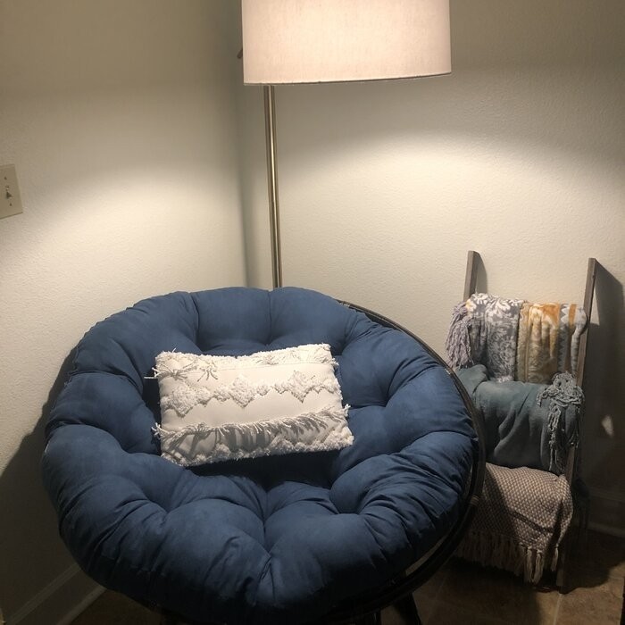 Pettis 42'' Wide Tufted Papasan Chair