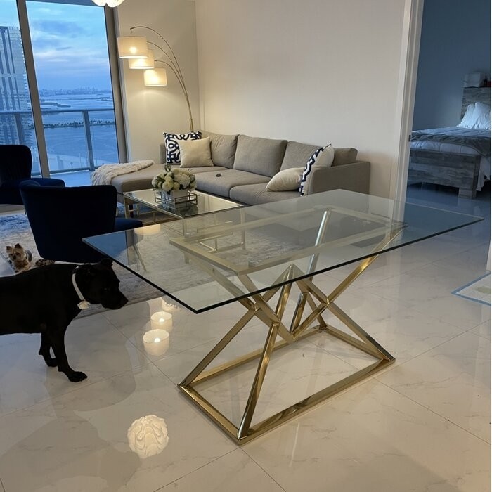 Pettry 63'' Pedestal Dining Table