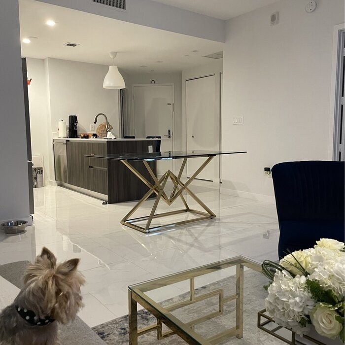 Pettry 63'' Pedestal Dining Table