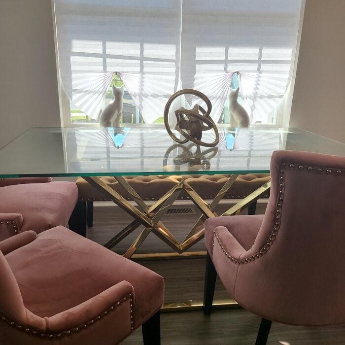 Pettry 63'' Pedestal Dining Table