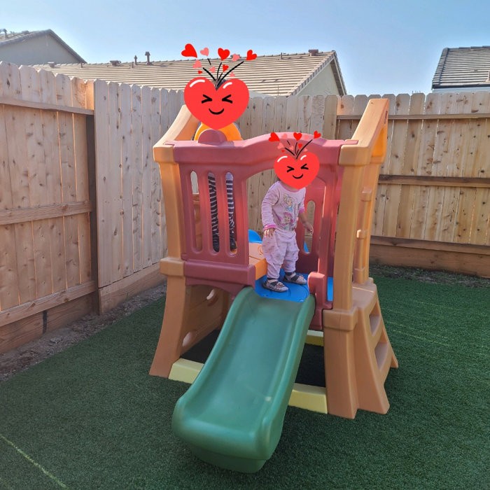 Play Up Double Slide Climber