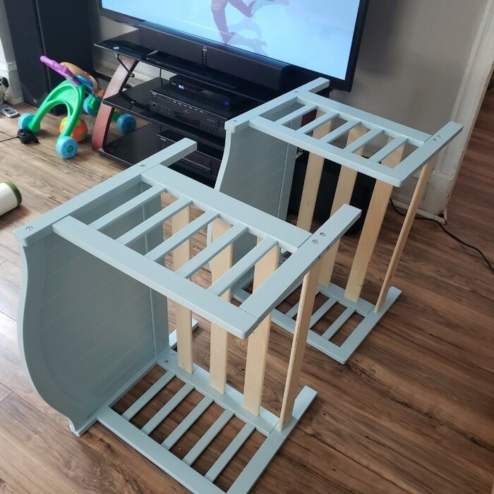 Portland Toddler Solid Wood Convertible Bed by Harriet Bee