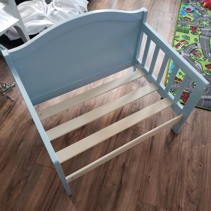 Portland Toddler Solid Wood Convertible Bed by Harriet Bee