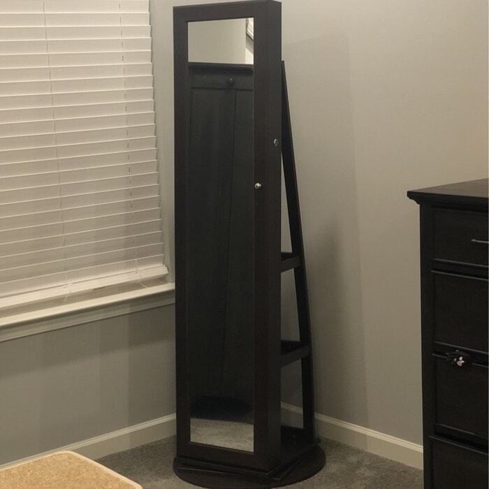 Quakertown 21.3'' Wide Jewelry Armoire with Mirror