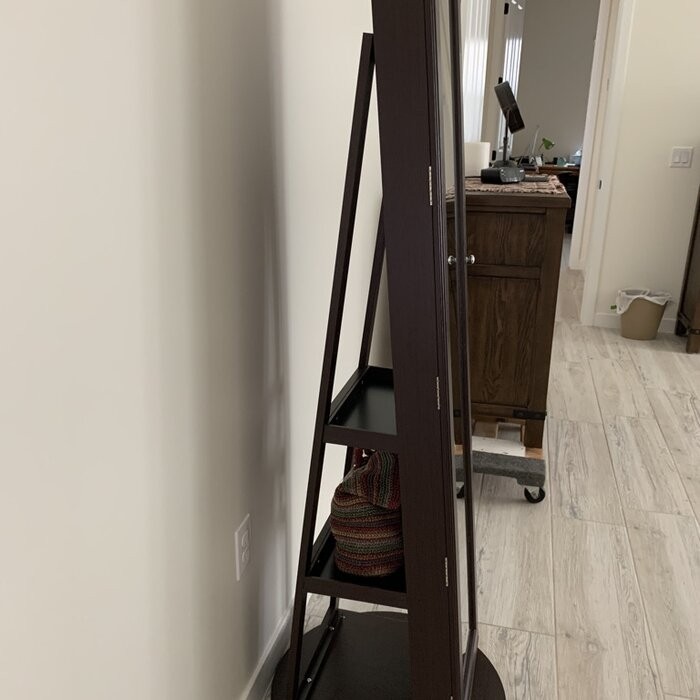 Quakertown 21.3'' Wide Jewelry Armoire with Mirror