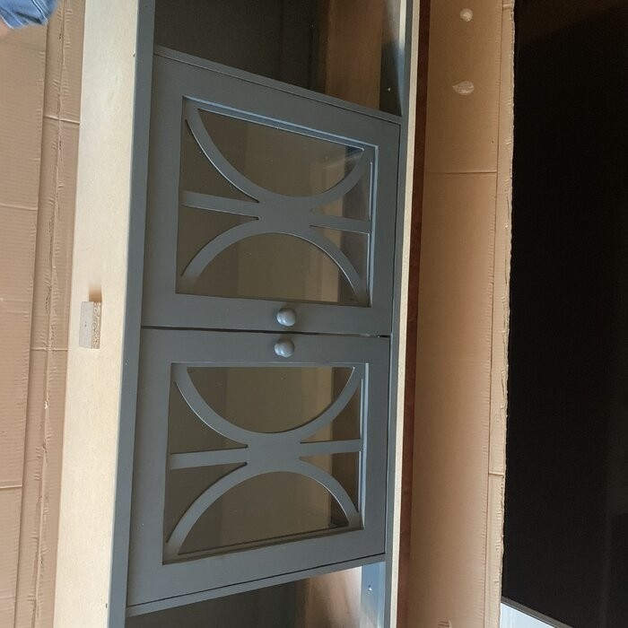 Rabinowitz TV Stand for TVs up to 88"