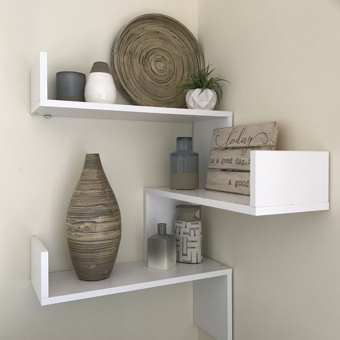 Corner Floating Shelves - Ideas on Foter