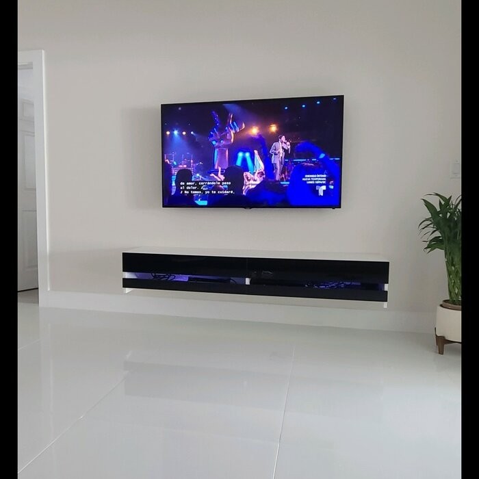 Ramsdell Floating TV Stand for TVs up to 78"