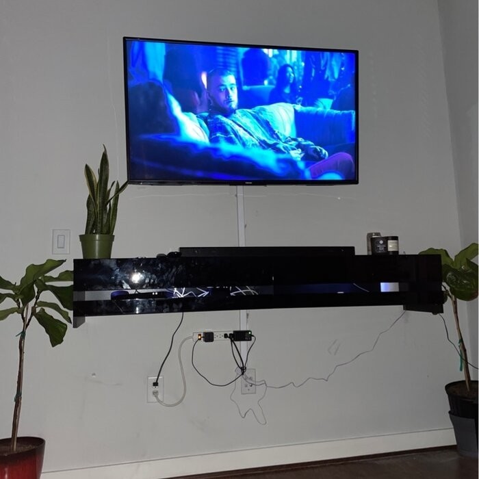 Ramsdell Floating TV Stand for TVs up to 78"