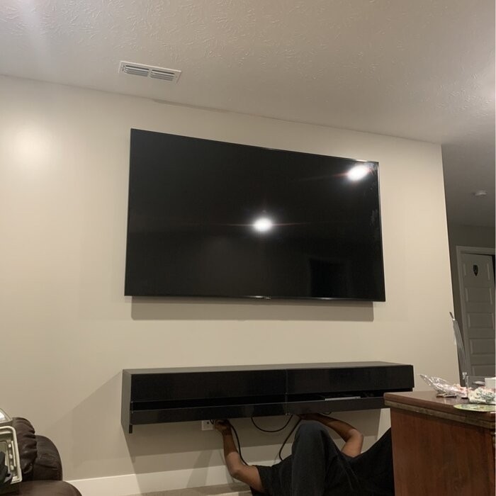 Ramsdell Floating TV Stand for TVs up to 78"