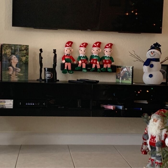 Ramsdell Floating TV Stand for TVs up to 78"