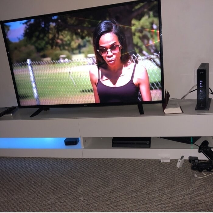 Ramsdell Floating TV Stand for TVs up to 78"