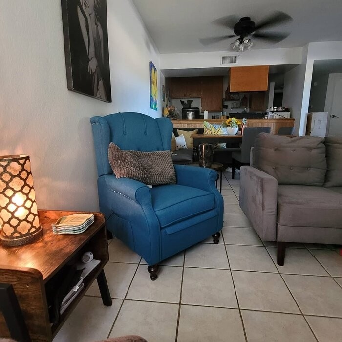 Recliner Chair With Heating and Massage Function For Living Room