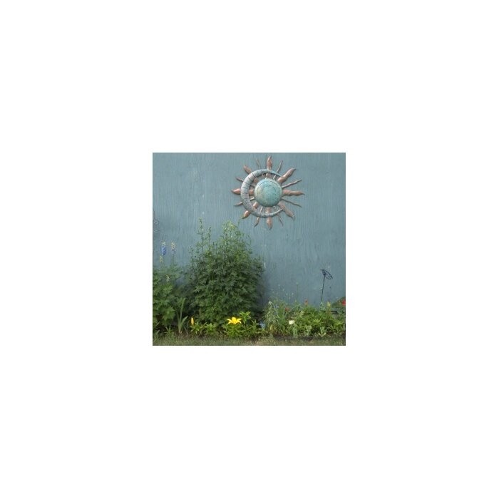 Recycled Moon and Sun Wall Décor