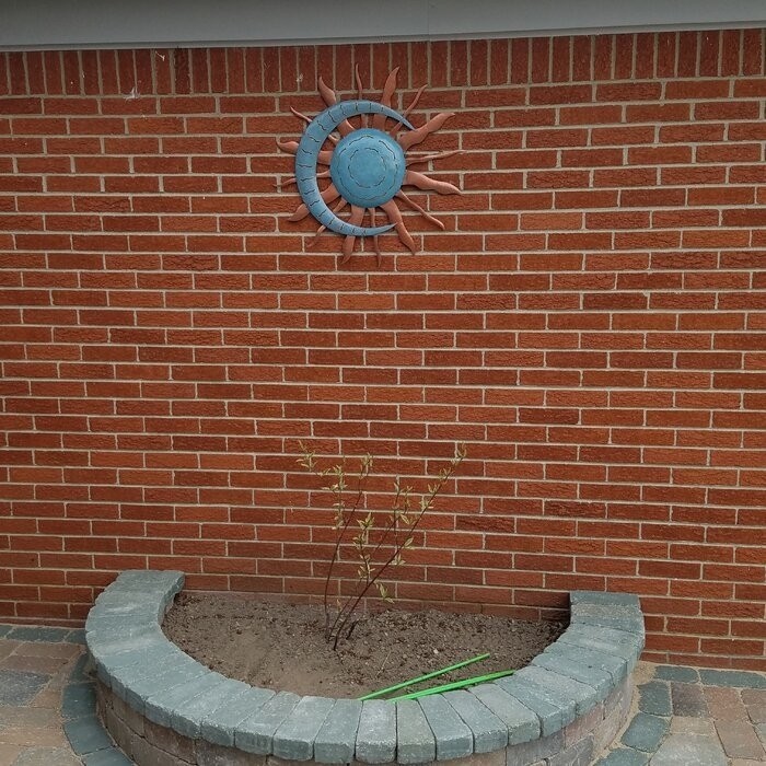 Recycled Moon and Sun Wall Décor