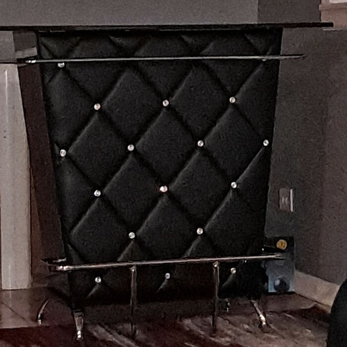 Reeves Tufted Bar with Wine Storage