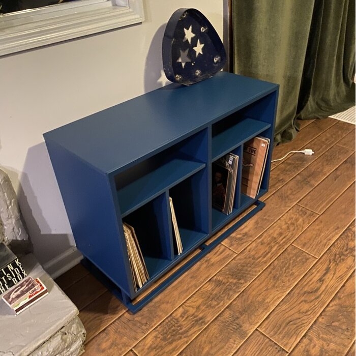 Regal Double Wide Record Station Audio Rack