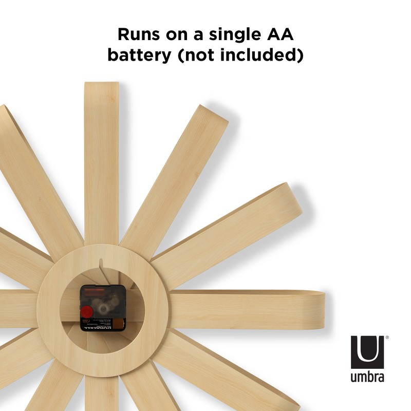 Ribbonwood Wall Clock