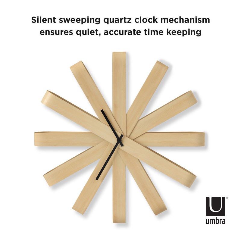 Ribbonwood Wall Clock