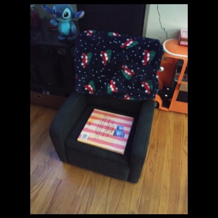Rona Kids Recliner and Ottoman