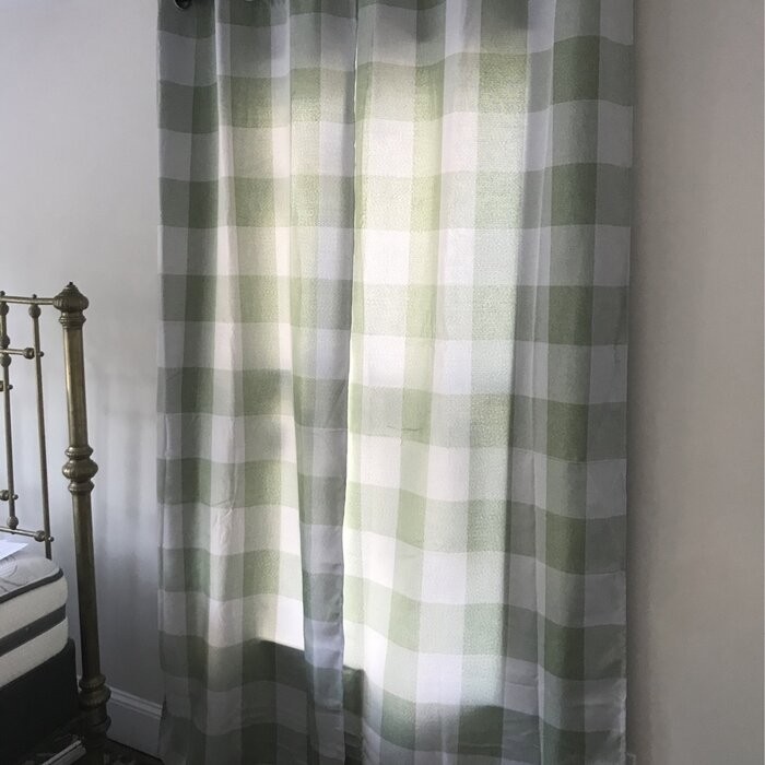 Rosenblum Plaid Blackout Thermal Grommet Curtain Panels