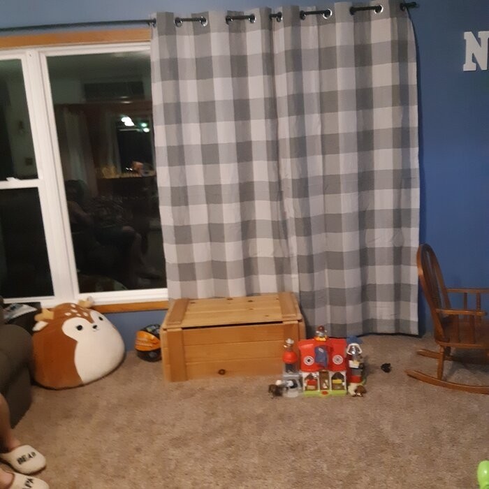 Rosenblum Plaid Blackout Thermal Grommet Curtain Panels